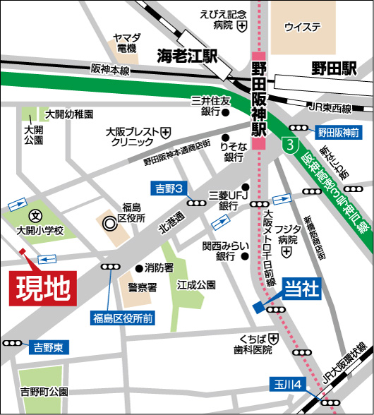 アクセスマップ